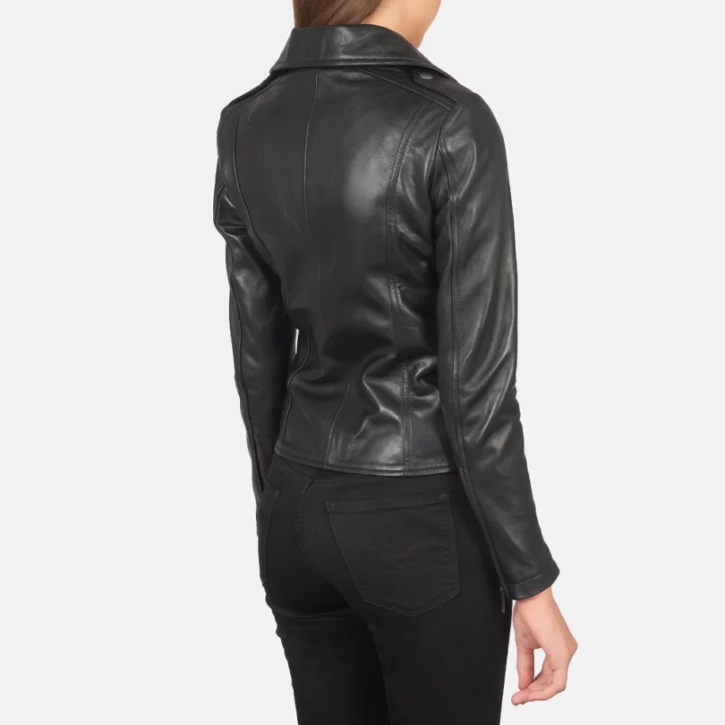 Flashback Black Leather Jacket